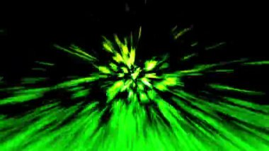 Merkezden kesintisiz bir ışık akışı şık ve güzel görünüyor..