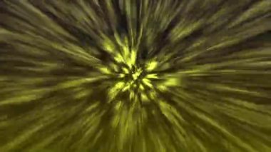 Merkezden kesintisiz bir ışık akışı şık ve güzel görünüyor..