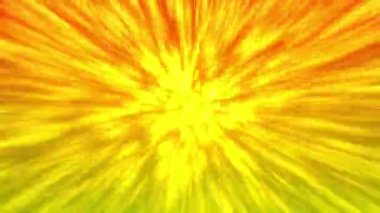 Merkezden kesintisiz bir ışık akışı şık ve güzel görünüyor..