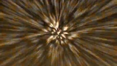 Merkezden kesintisiz bir ışık akışı şık ve güzel görünüyor..