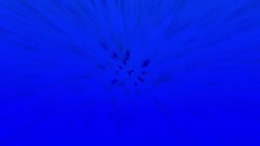 Merkezden kesintisiz bir ışık akışı şık ve güzel görünüyor..