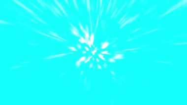 Merkezden kesintisiz bir ışık akışı şık ve güzel görünüyor..