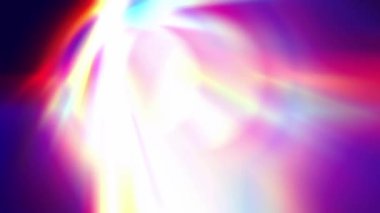 Işın sürekli yayılıyor, parlak ve güzel görünüyor..