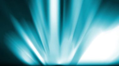 Işın sürekli yayılıyor, parlak ve güzel görünüyor..