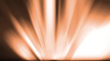 Işın sürekli yayılıyor, parlak ve güzel görünüyor..