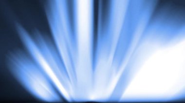 Işın sürekli yayılıyor, parlak ve güzel görünüyor..