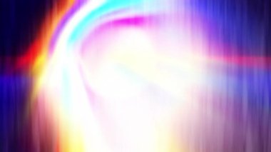 Işın sürekli yayılıyor, parlak ve güzel görünüyor..