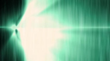 Işın sürekli yayılıyor, parlak ve güzel görünüyor..