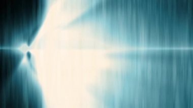 Işın sürekli yayılıyor, parlak ve güzel görünüyor..