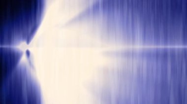 Işın sürekli yayılıyor, parlak ve güzel görünüyor..