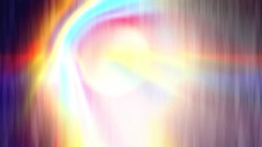 Işın sürekli yayılıyor, parlak ve güzel görünüyor..