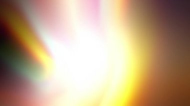 Işın sürekli yayılıyor, parlak ve güzel görünüyor..