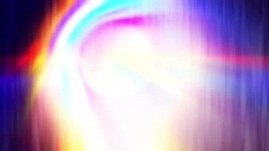 Işın sürekli yayılıyor, parlak ve güzel görünüyor..