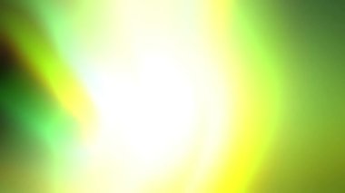 Işın sürekli yayılıyor, parlak ve güzel görünüyor..