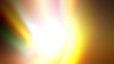 Işın sürekli yayılıyor, parlak ve güzel görünüyor..