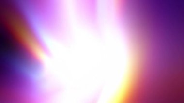 Işın sürekli yayılıyor, parlak ve güzel görünüyor..