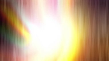 Işın sürekli yayılıyor, parlak ve güzel görünüyor..