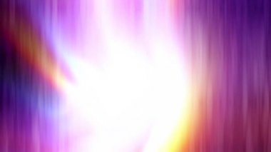 Işın sürekli yayılıyor, parlak ve güzel görünüyor..