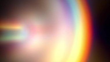 Işın sürekli yayılıyor, parlak ve güzel görünüyor..