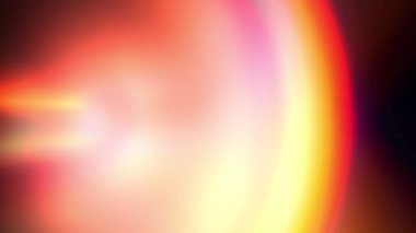 Işın sürekli yayılıyor, parlak ve güzel görünüyor..