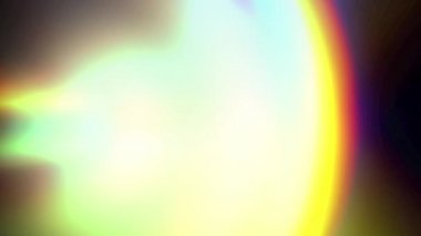 Işın sürekli yayılıyor, parlak ve güzel görünüyor..