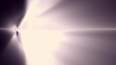 Işın sürekli yayılıyor, parlak ve güzel görünüyor..