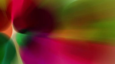 Renkli bir ışık demeti yavaşça hareket ediyor