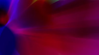 Renkli bir ışık demeti yavaşça hareket ediyor