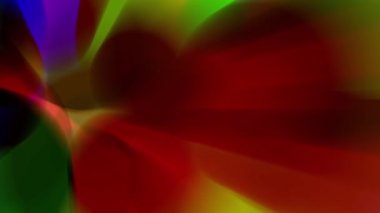 Renkli bir ışık demeti yavaşça hareket ediyor