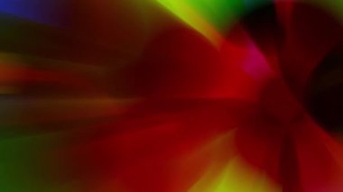 Renkli bir ışık demeti yavaşça hareket ediyor