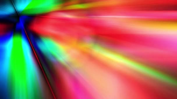 Colorato Fascio Luce Che Muove Lentamente — Video Stock