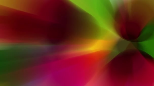 Een Kleurrijke Lichtstraal Die Langzaam Beweegt — Stockvideo