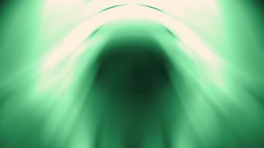 Renkli bir ışık demeti yavaşça hareket ediyor