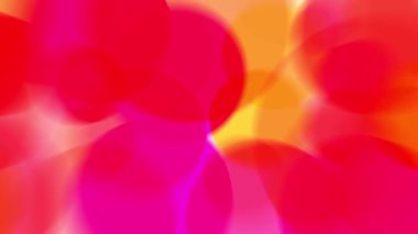 Renkli bir ışık demeti yavaşça hareket ediyor