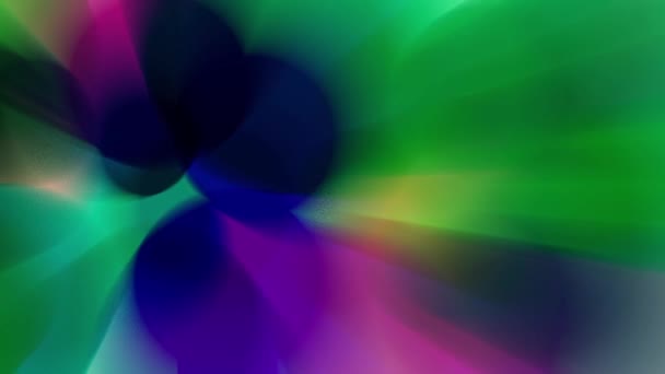 Colorato Fascio Luce Che Muove Lentamente — Video Stock