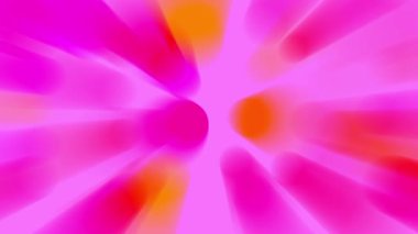 Renkli bir ışık demeti yavaşça hareket ediyor