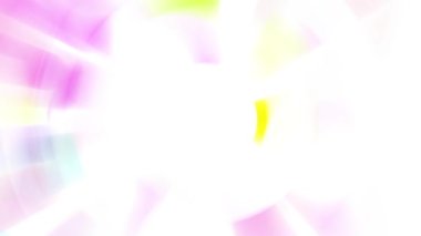 Renkli bir ışık demeti yavaşça hareket ediyor