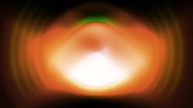 Işın sürekli döner, parlak ve güzel görünür..