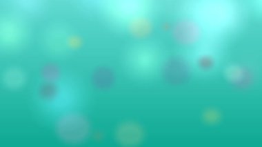 Renkli daireler sürekli aşağı yukarı zıplıyordu..