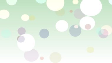 Renkli daireler sürekli aşağı yukarı zıplıyordu..