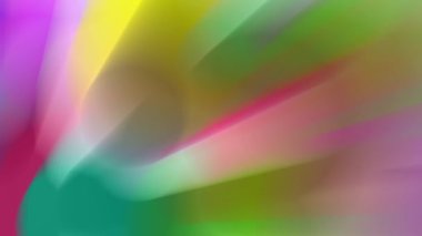 Işık huzmesi yayılır, sürekli hareket eder, parlak ve güzel görünür..