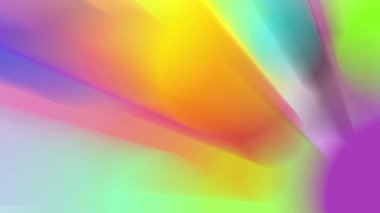 Işık huzmesi yayılır, sürekli hareket eder, parlak ve güzel görünür..