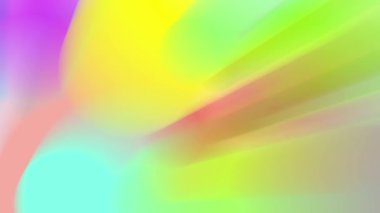 Işık huzmesi yayılır, sürekli hareket eder, parlak ve güzel görünür..