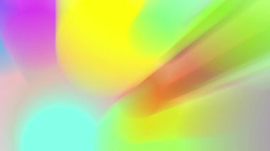 Işık huzmesi yayılır, sürekli hareket eder, parlak ve güzel görünür..