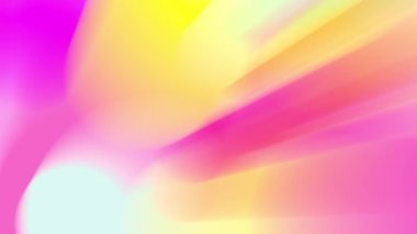 Işık huzmesi yayılır, sürekli hareket eder, parlak ve güzel görünür..