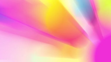 Işık huzmesi yayılır, sürekli hareket eder, parlak ve güzel görünür..