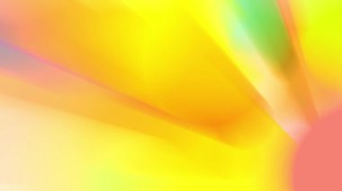 Işık huzmesi yayılır, sürekli hareket eder, parlak ve güzel görünür..