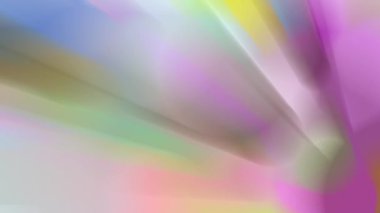 Işık huzmesi yayılır, sürekli hareket eder, parlak ve güzel görünür..