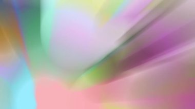 Işık huzmesi yayılır, sürekli hareket eder, parlak ve güzel görünür..