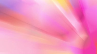 Işık huzmesi yayılır, sürekli hareket eder, parlak ve güzel görünür..